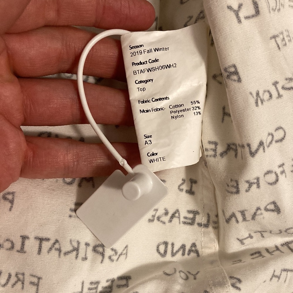 NWT Ader Error Button-Down - Picture 12 of 14